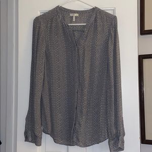 Joie Snakeskin Blouse